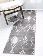 Jakobe - Faded Diamond Pattern Rug