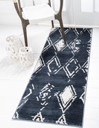 Jakobe - Faded Diamond Pattern Rug
