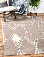 Jakobe - Faded Diamond Pattern Rug