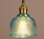 Sosie - Retro European Stained Glass Pendant Light